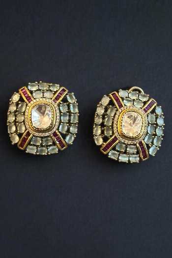 Amaara Jewels Tsarina Emeraude Necklace Set 