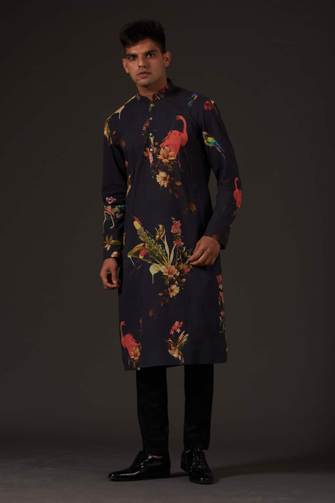 Balance by Rohit Bal Floral Digital Print Kurta Set 