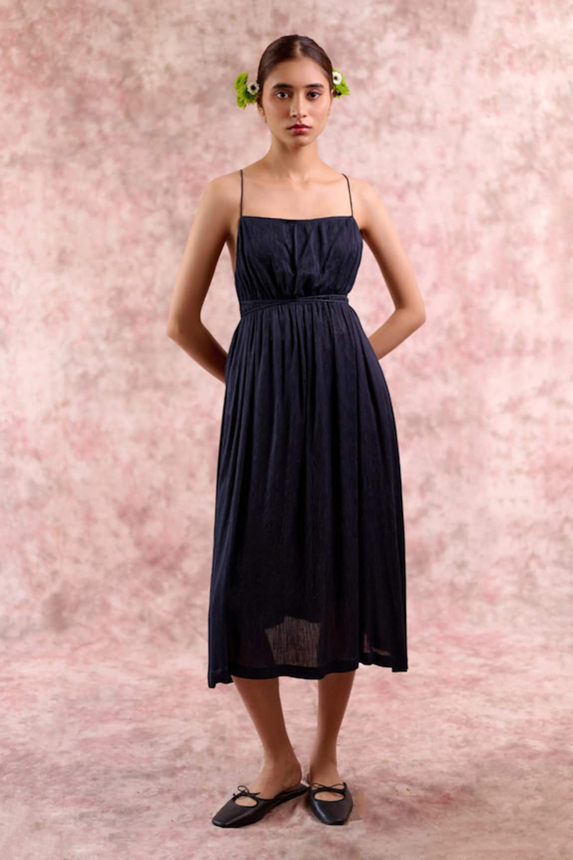 Doodlage Bemberg Muga Silk Strappy Tunic