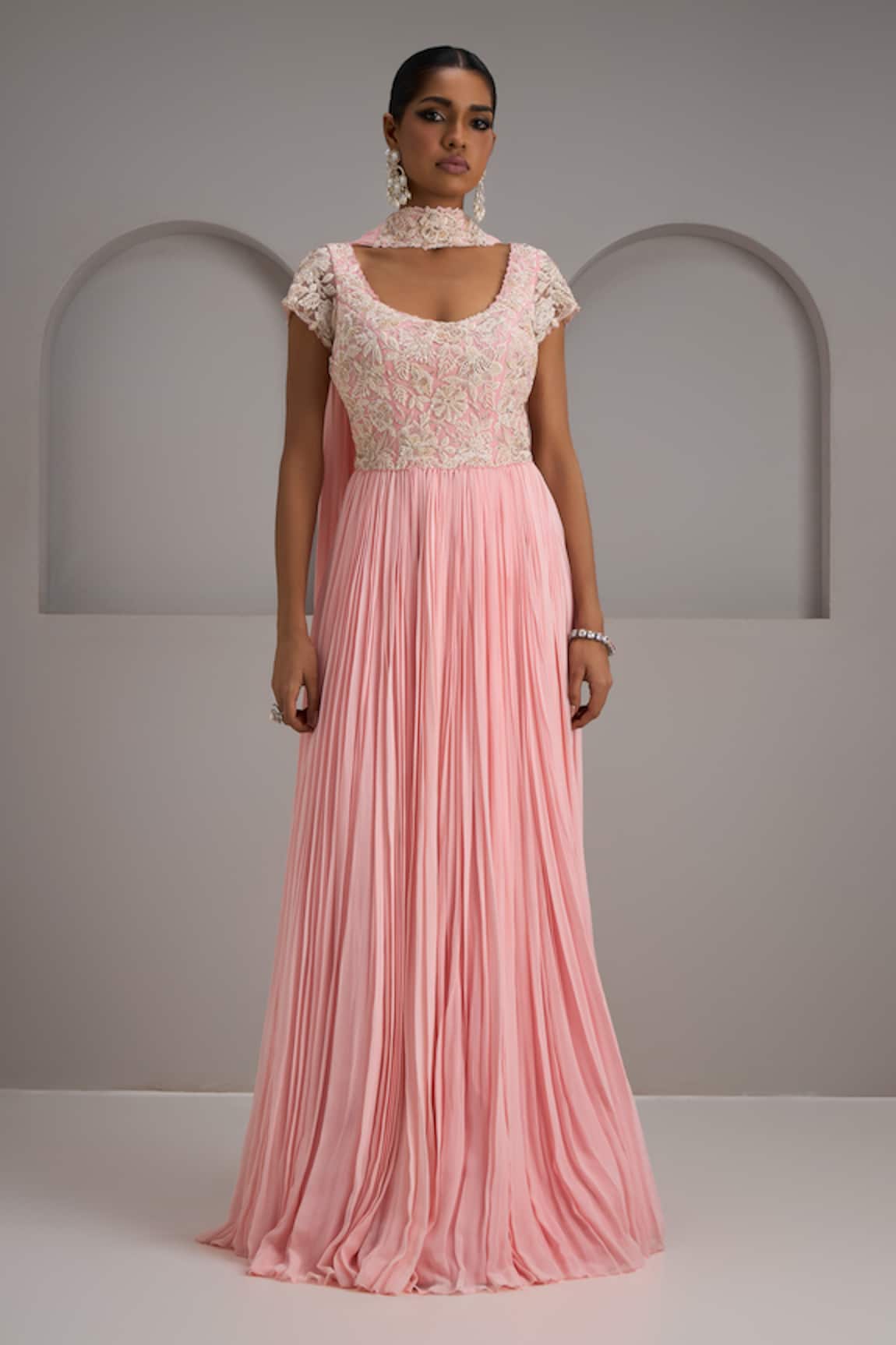 Maisolos Embroidered Anarkali With Dupatta