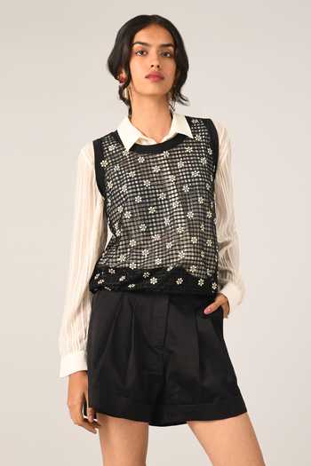 Payal Pratap Albertine Rib Vest Top 