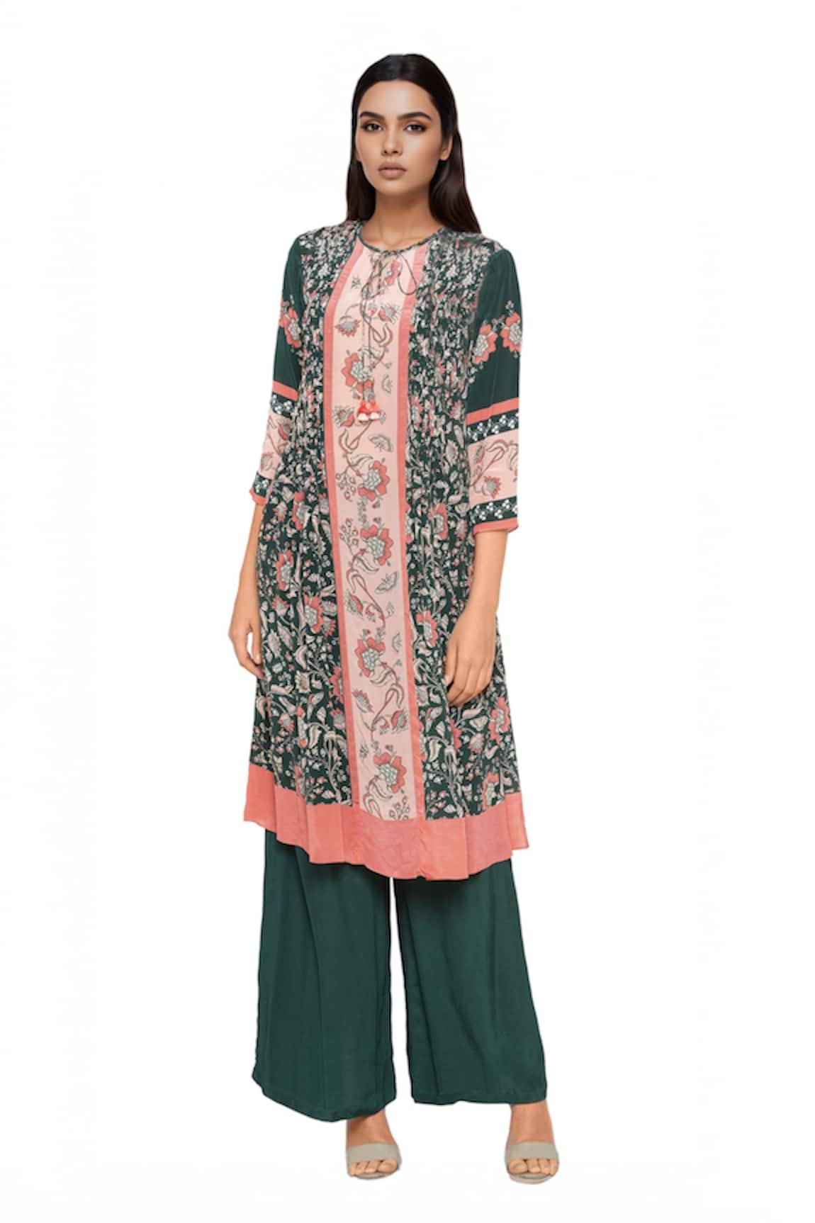 Soup By Sougat Paul Printed Kurta & Palazzo Set