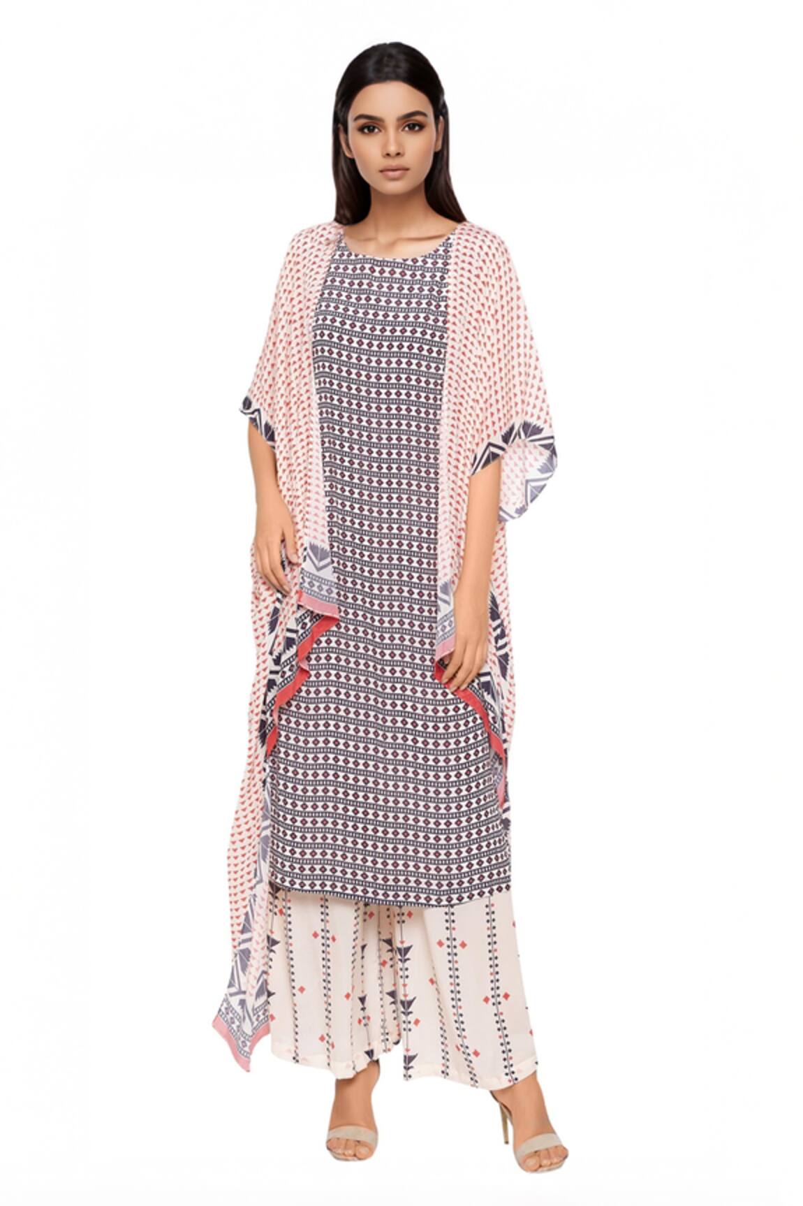 Soup By Sougat Paul Printed Kurta & Palazzo Set