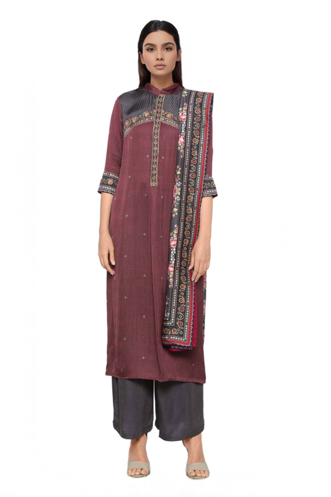 Soup By Sougat Paul Printed Kurta & Palazzo Set