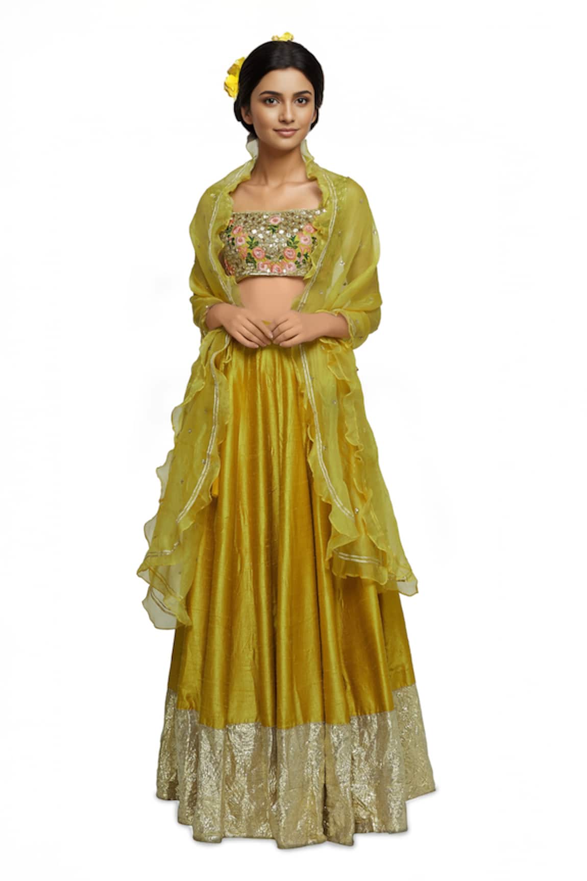 Neha Khullar Embroidered Lehenga Set