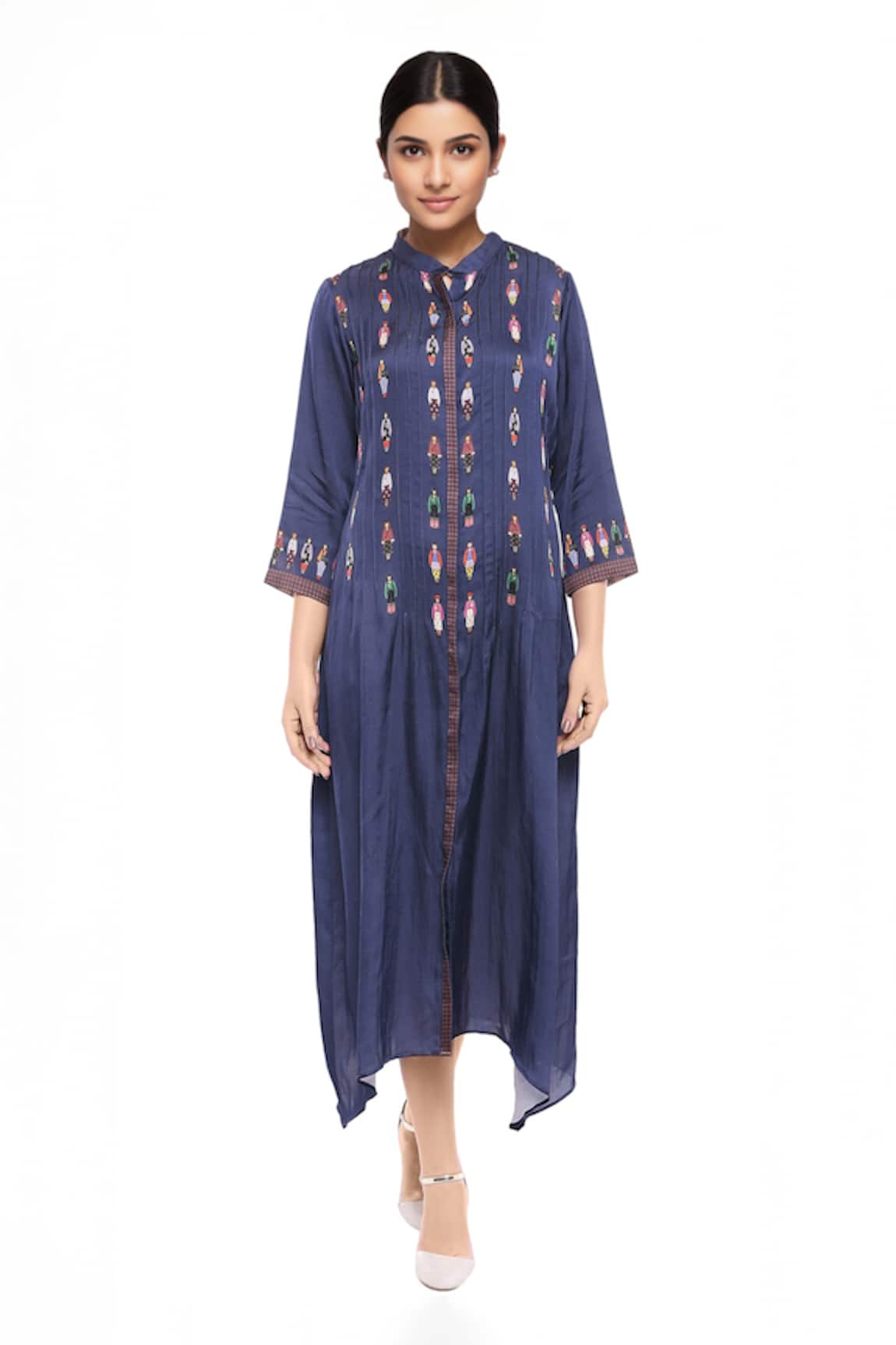 So Us By Sougatpaul Printed Midi Dress