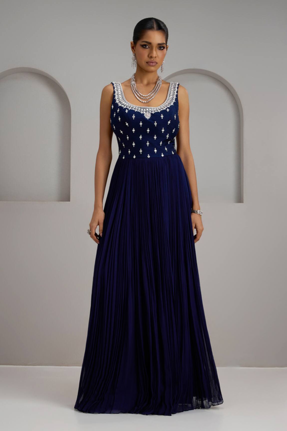 Maisolos Hand Embroidered Gown 