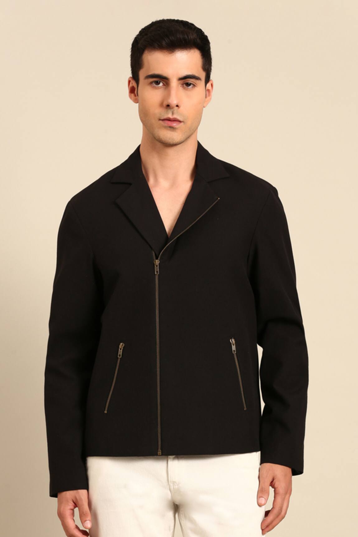 Mayank Modi - Men Front Zip Jacket