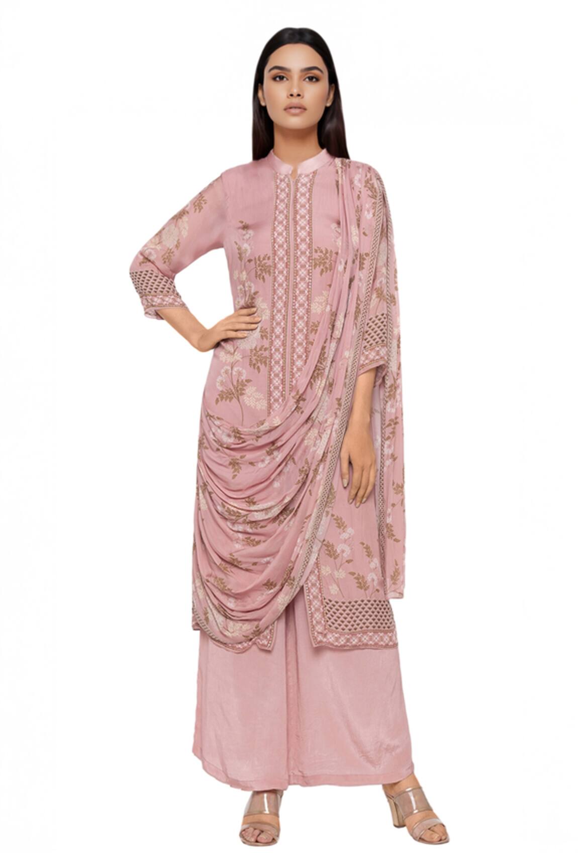Soup By Sougat Paul Printed Kurta & Palazzo Set