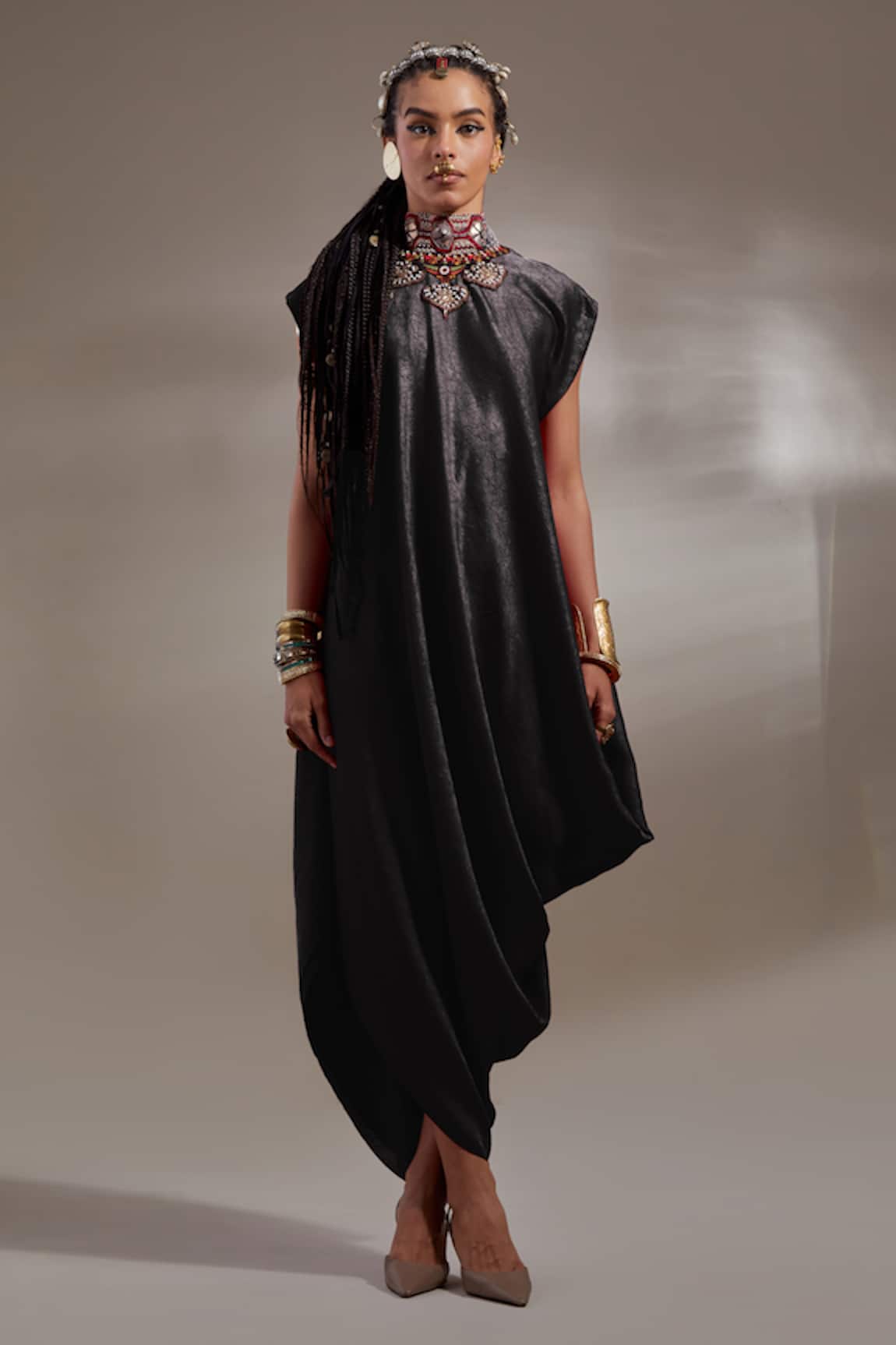 Aseem Kapoor Rasa Drop Shoulder Dress