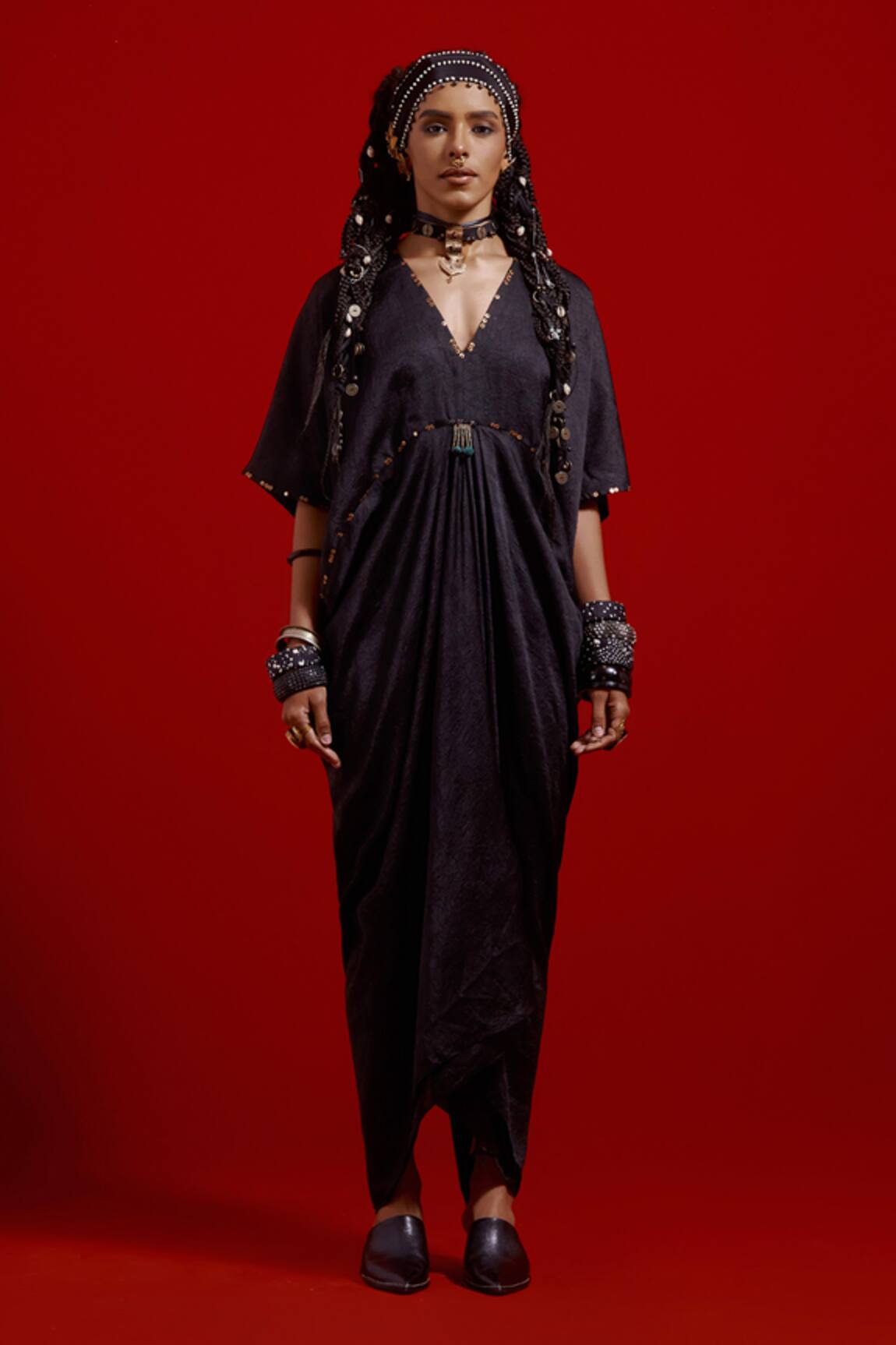 Aseem Kapoor Zia Trapeze Dress