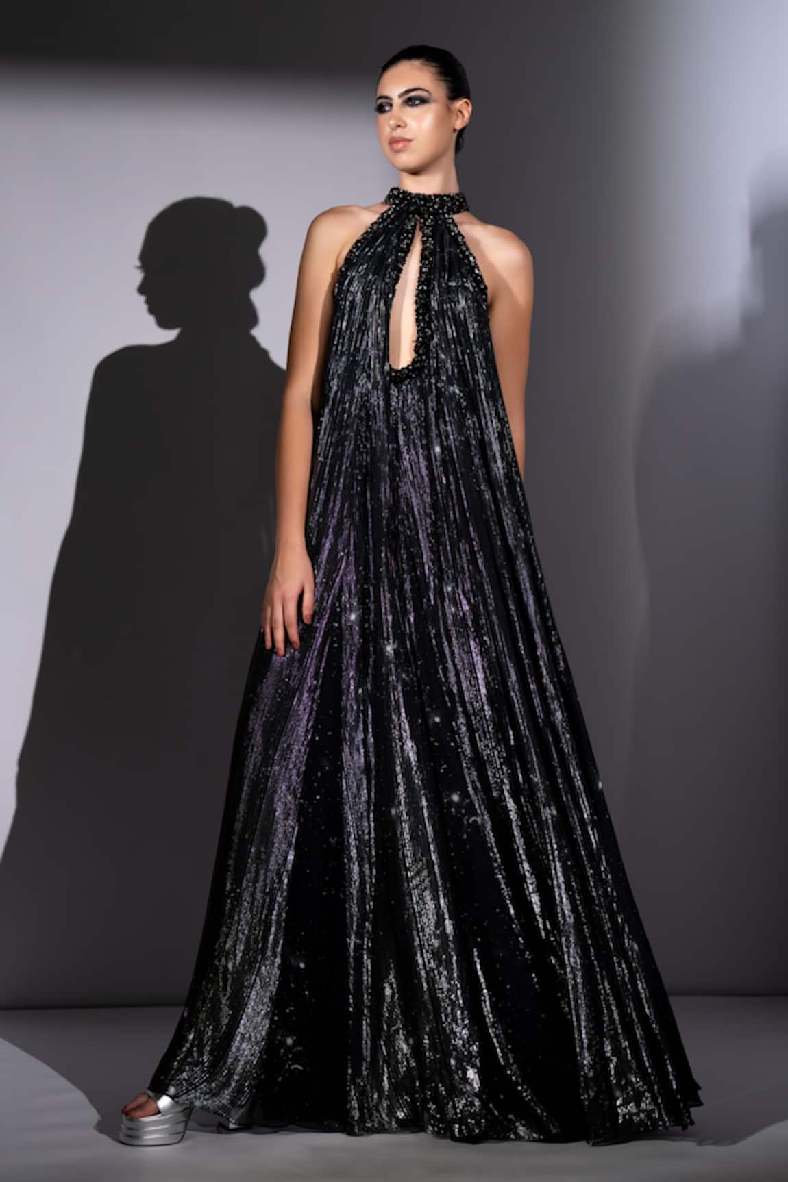 Nikita Mhaisalkar Galaxy Print Maxi Dress  