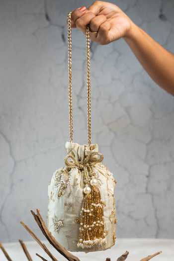 Nayaab By Sonia Opulent Embroidered Potli 