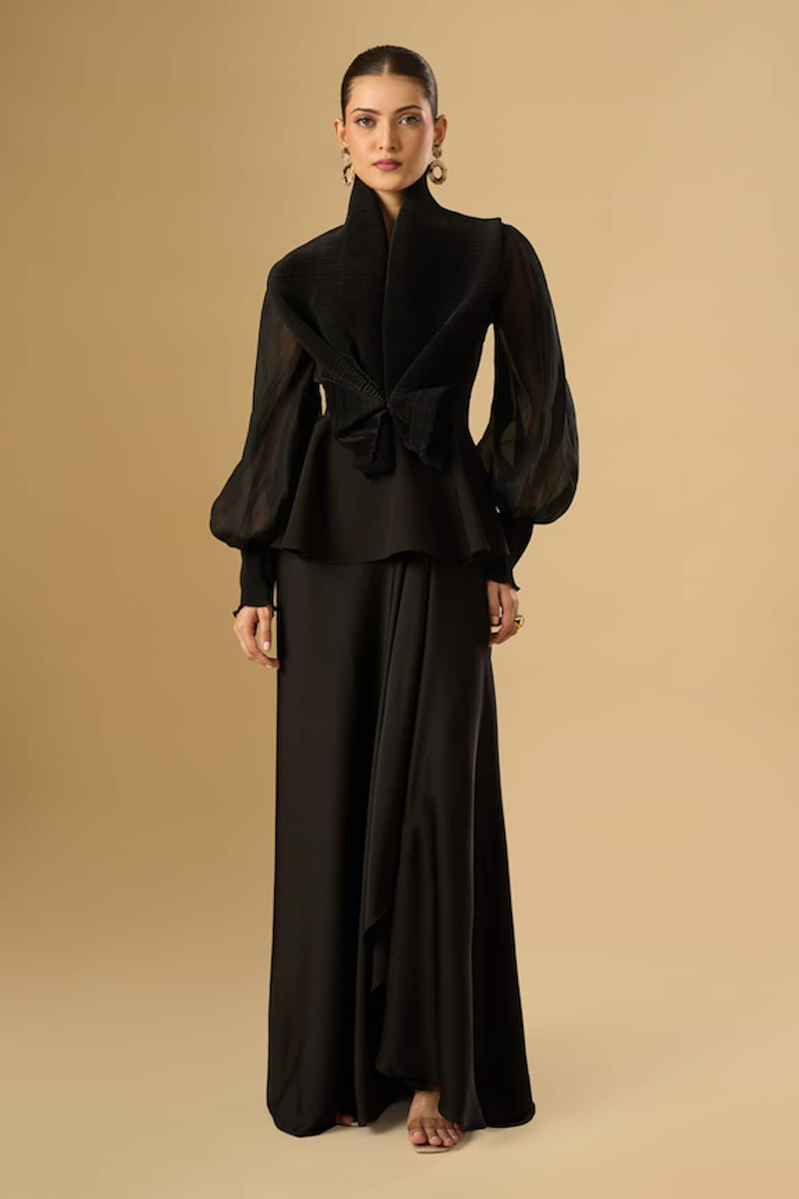 Ritika Arya Jain Love Pleated Top