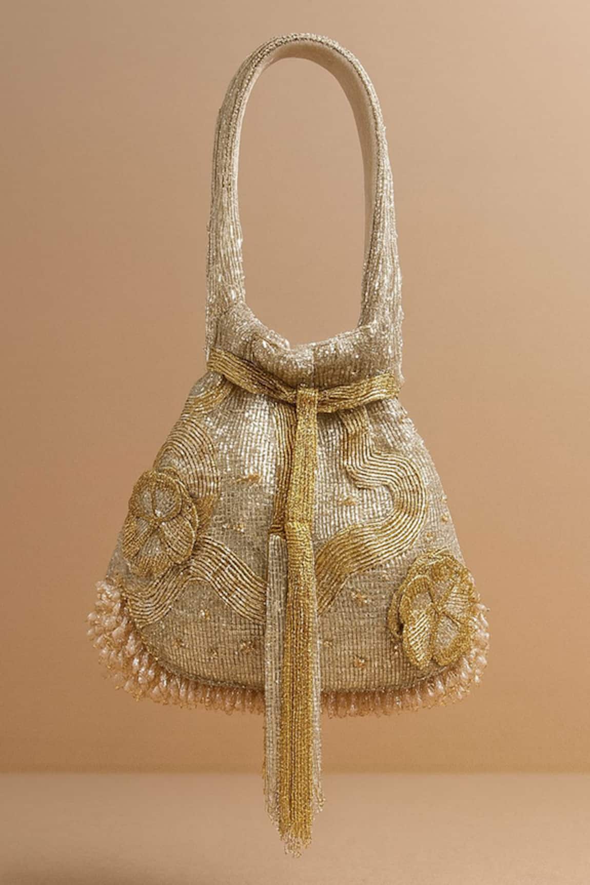 Tasna Embroidered Potli Bag