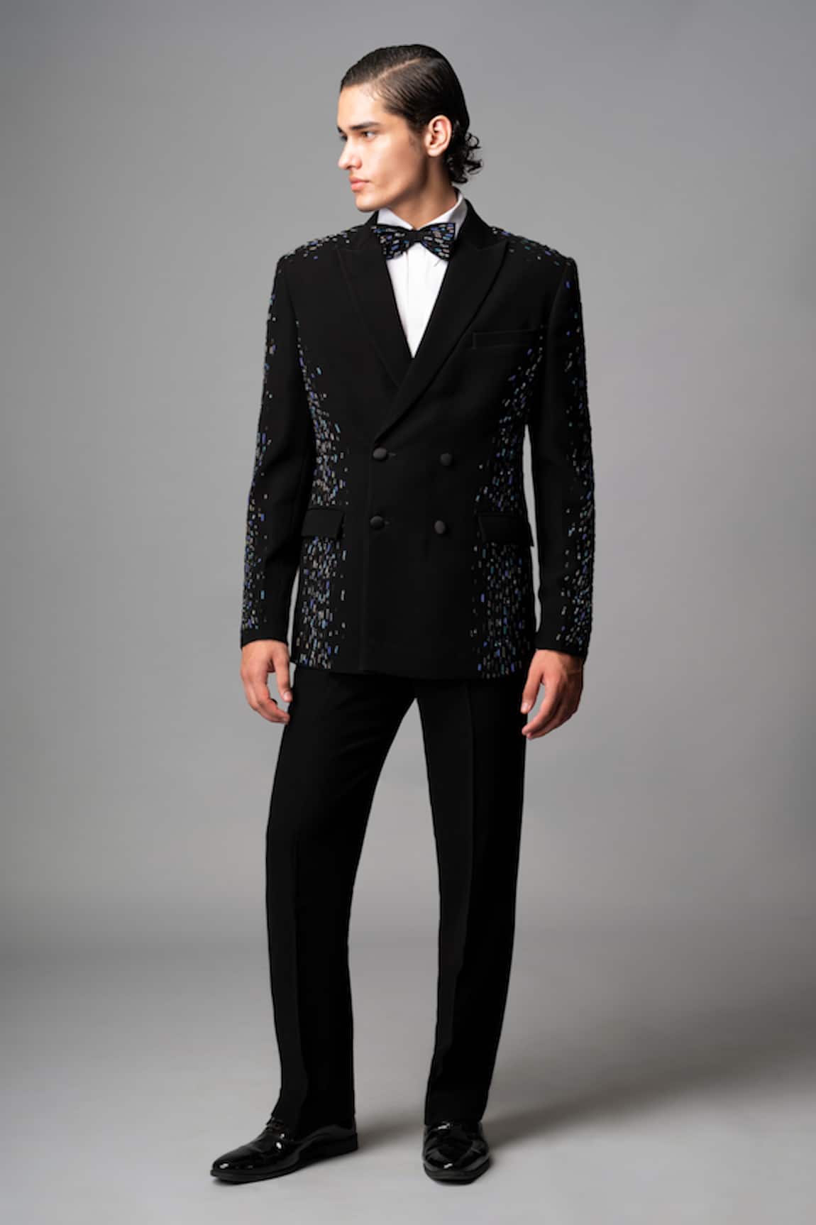 Vivek Patel Fractra Hand Embroidered Blazer & Trouser Set