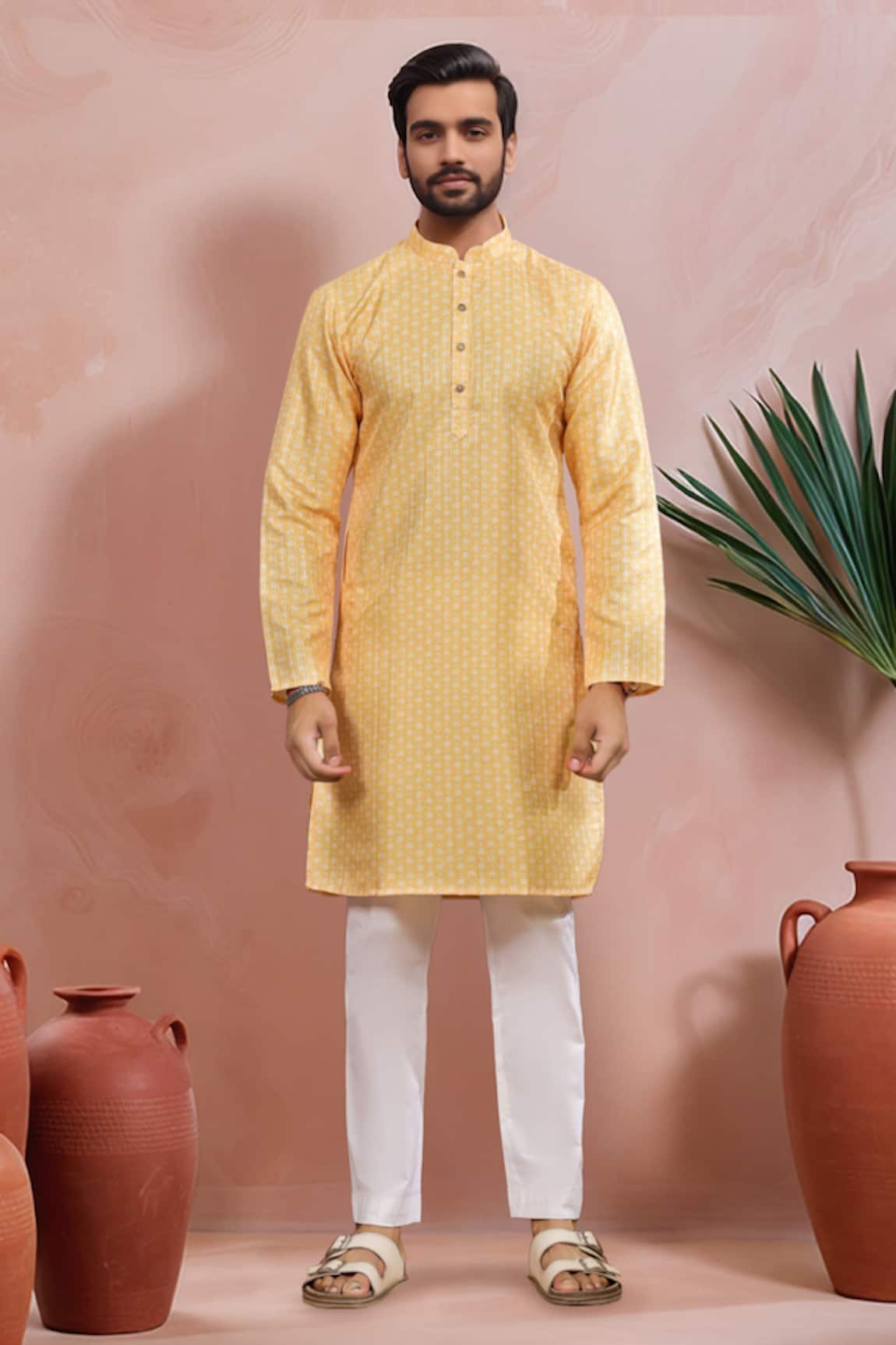 Arihant Rai Sinha Embroidered Kurta & Pant Set 