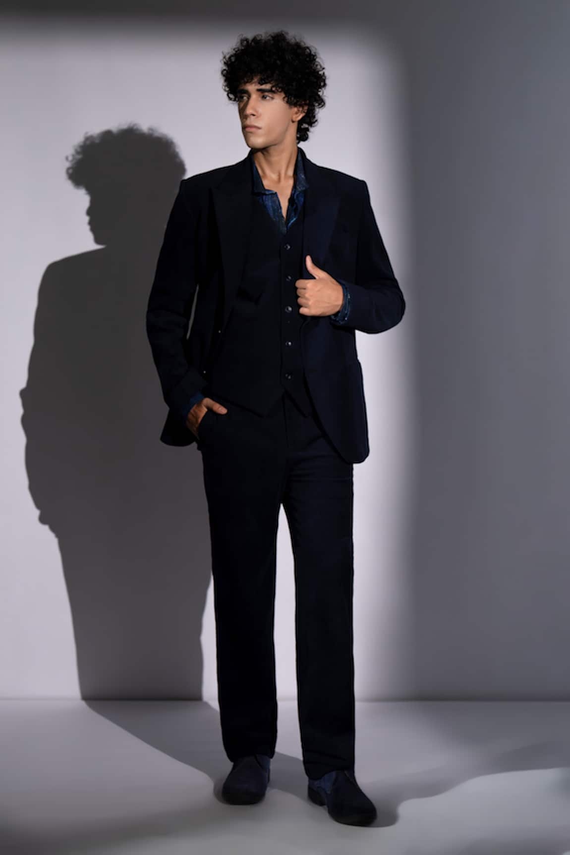 Nikita Mhaisalkar Corduroy Suit With Pant