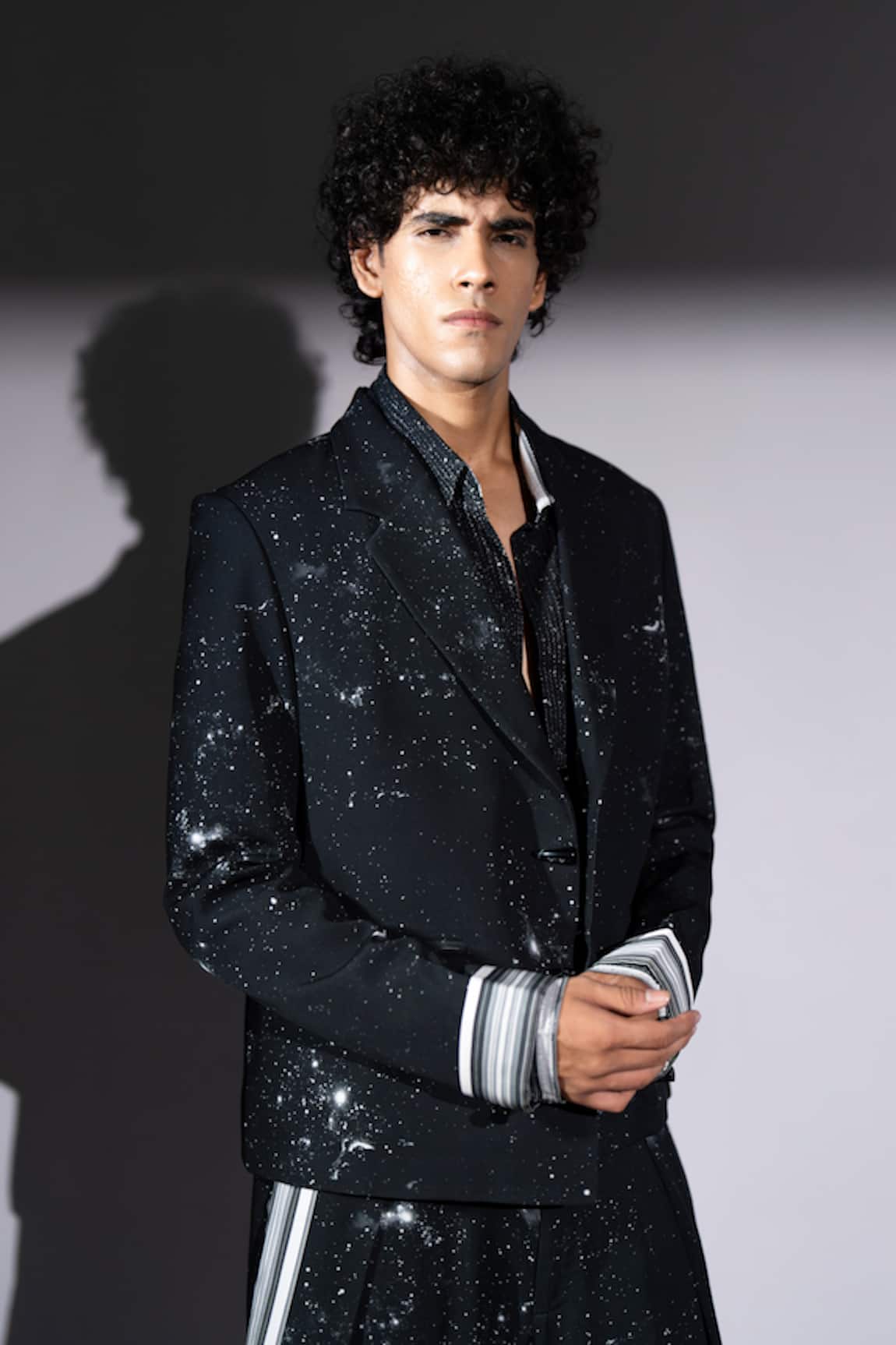 Nikita Mhaisalkar Galaxy Print Blazer