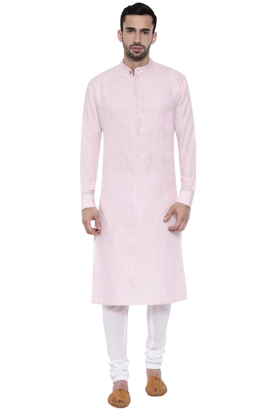 Mayank Modi - Men Mandarin collar kurta set