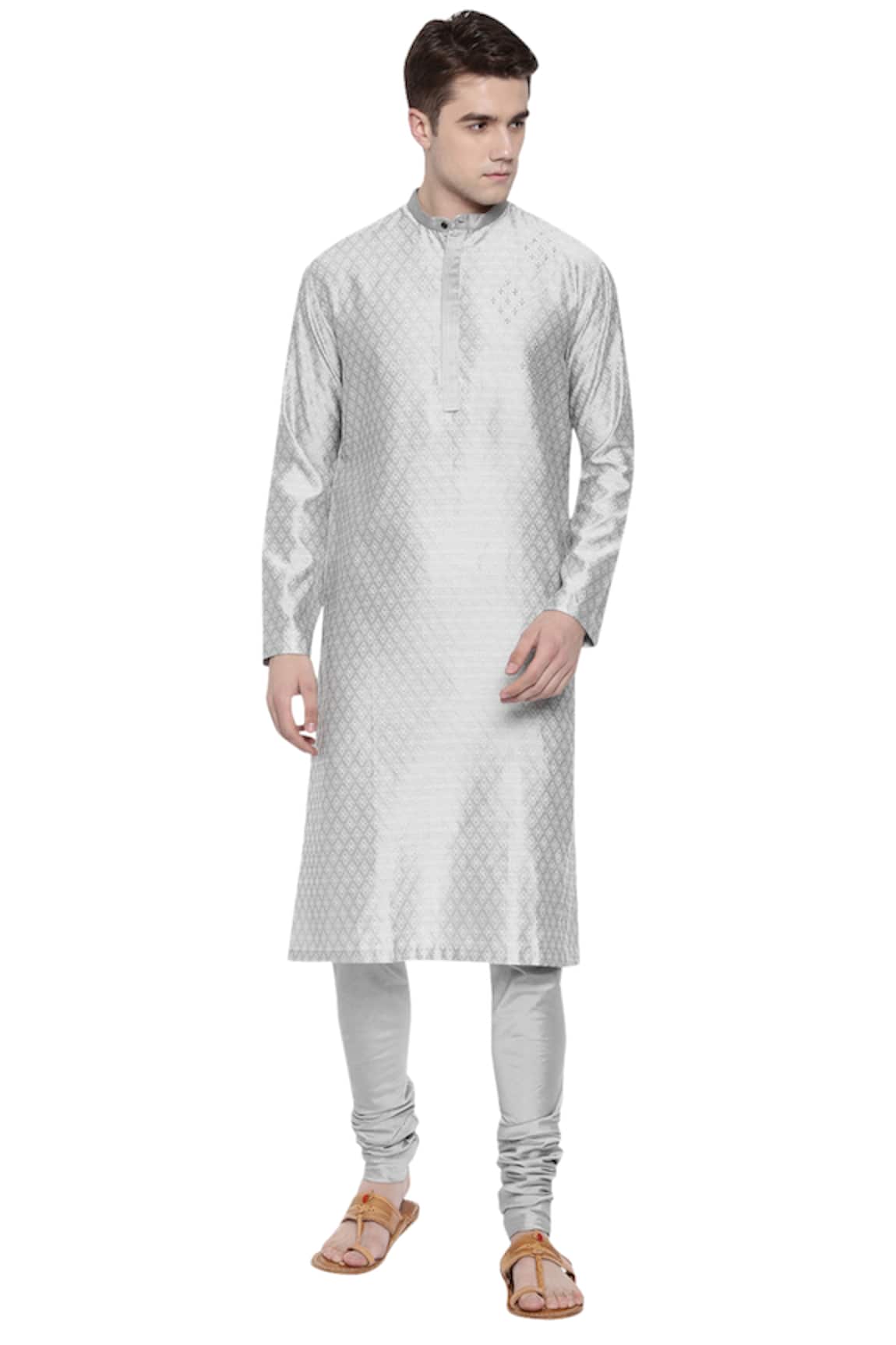 Mayank Modi - Men Hand embroidered kurta set