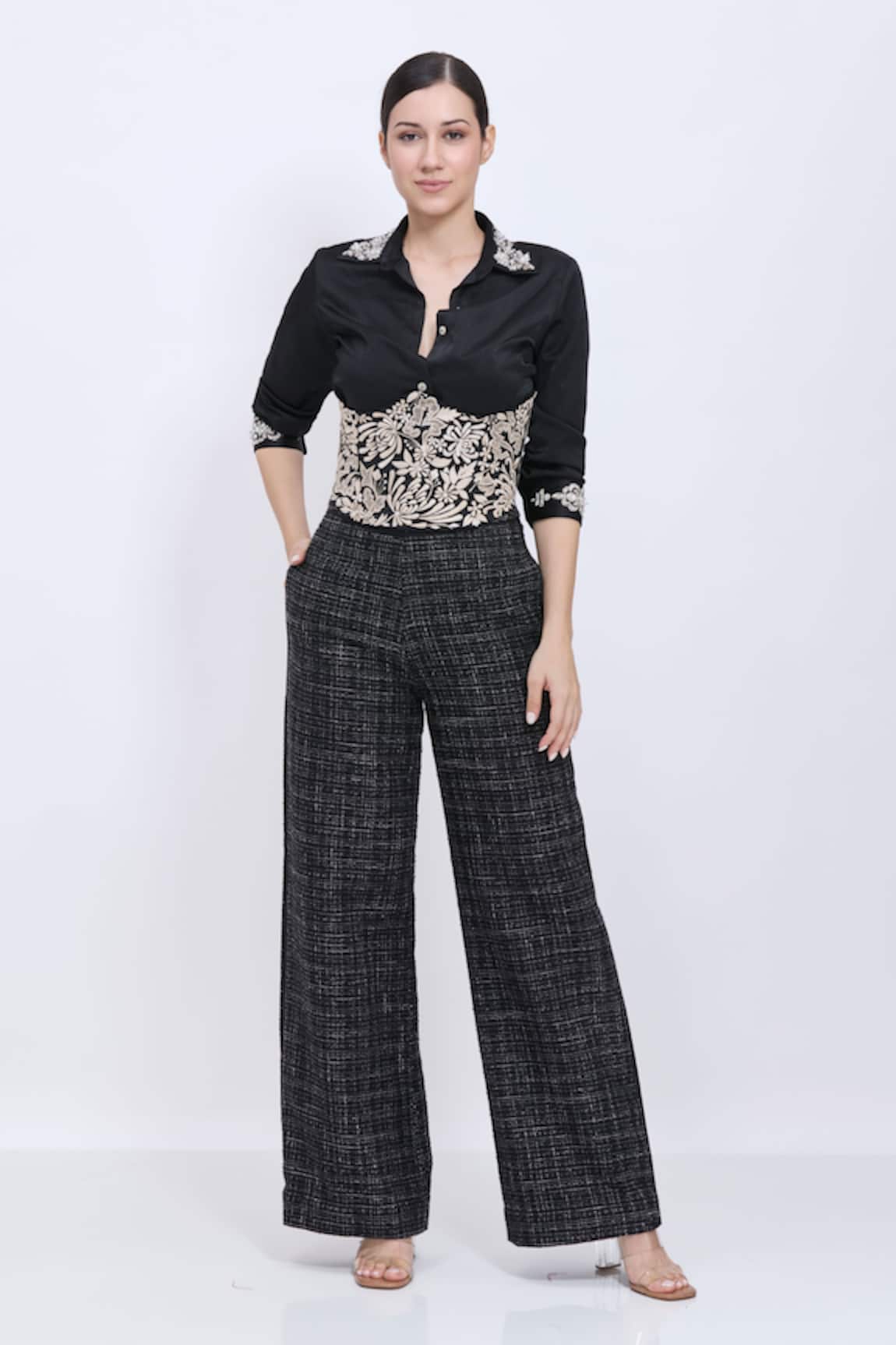 Dilnaz Lace Up Broad Waist Corset  