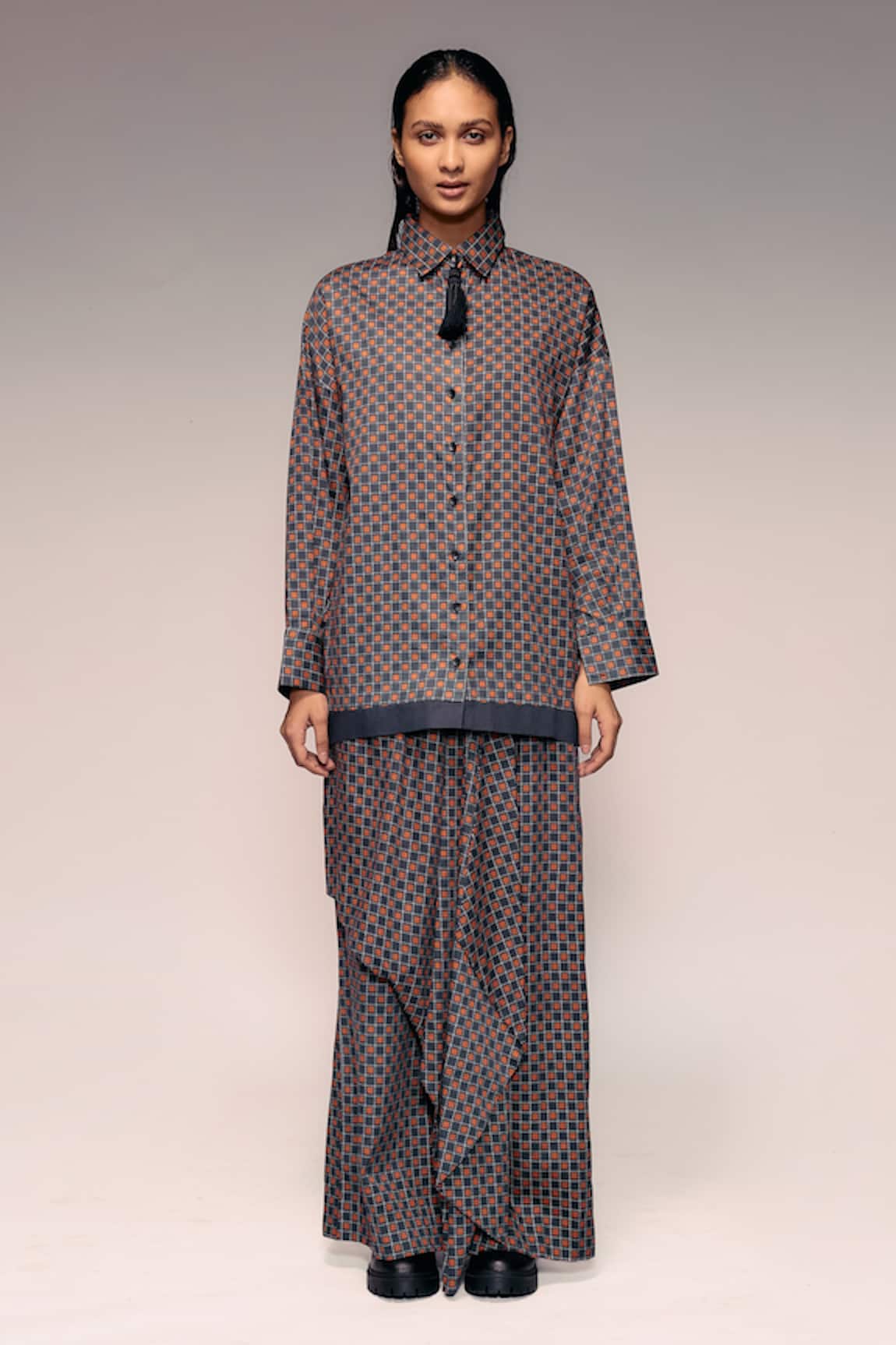 Kritika Murarka Chequered Pattern Trouser