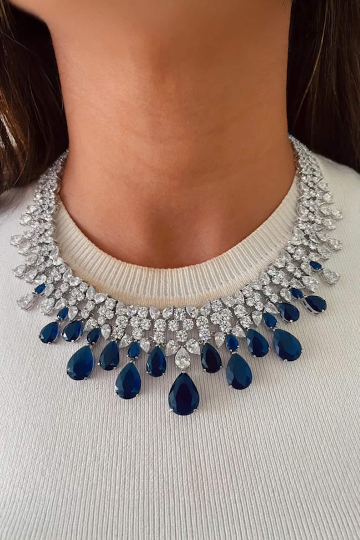 PRERTO Daffodil Sapphire Set