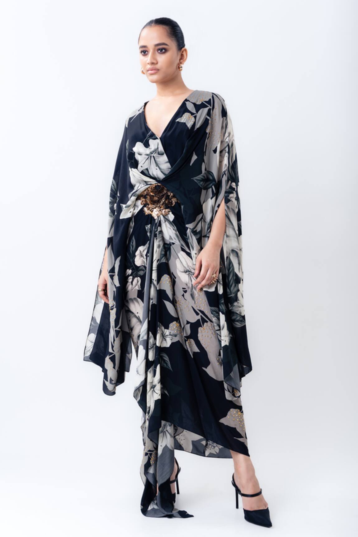 Nupur Kanoi Printed Asymmetric Kaftan