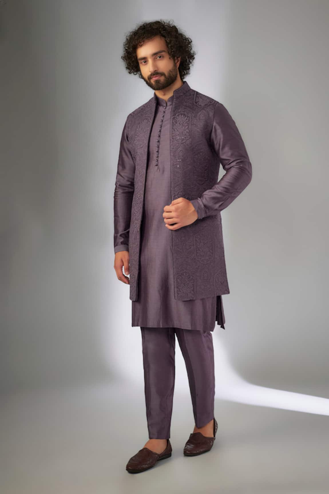 SALIL BHATIA Ruhani Mahal Embellished Sherwani Set