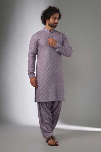 Salil Bhatia Rooh Mahal Sequin Embellished Kurta Set 