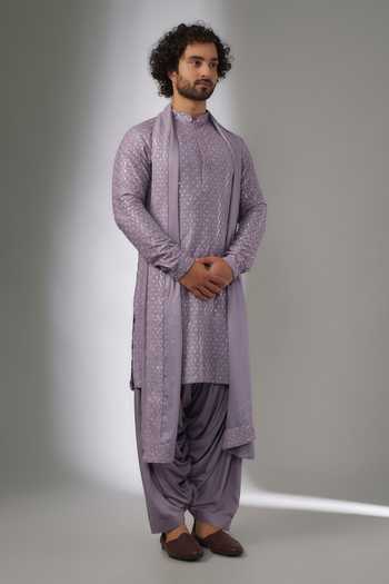 SALIL BHATIA Surat Mahal Sequins Embellished Kurta Set 