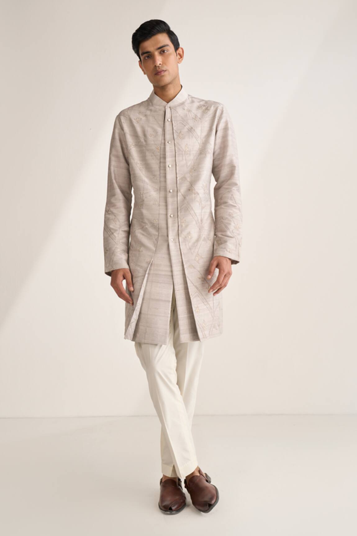 Dhruv Vaish Embroidered Contemporary Kurta Set