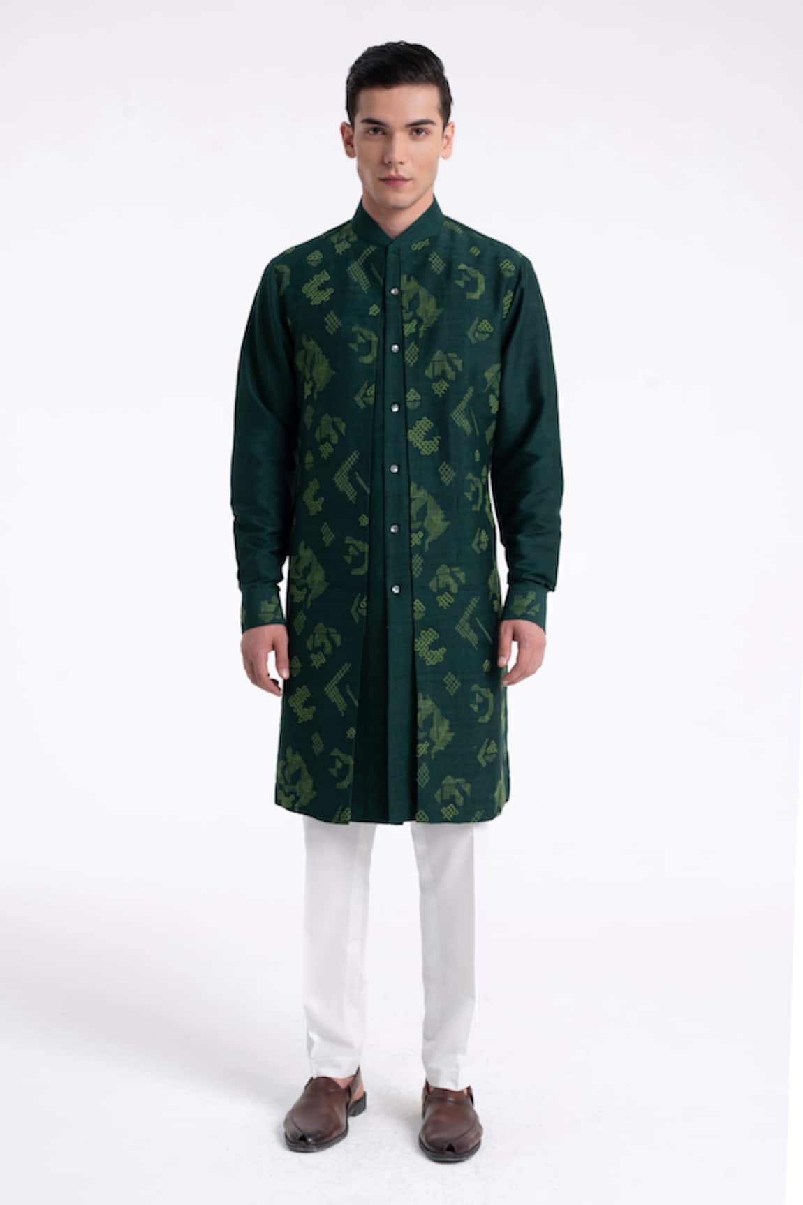 Dhruv Vaish Embroidered Contemporary Kurta Set