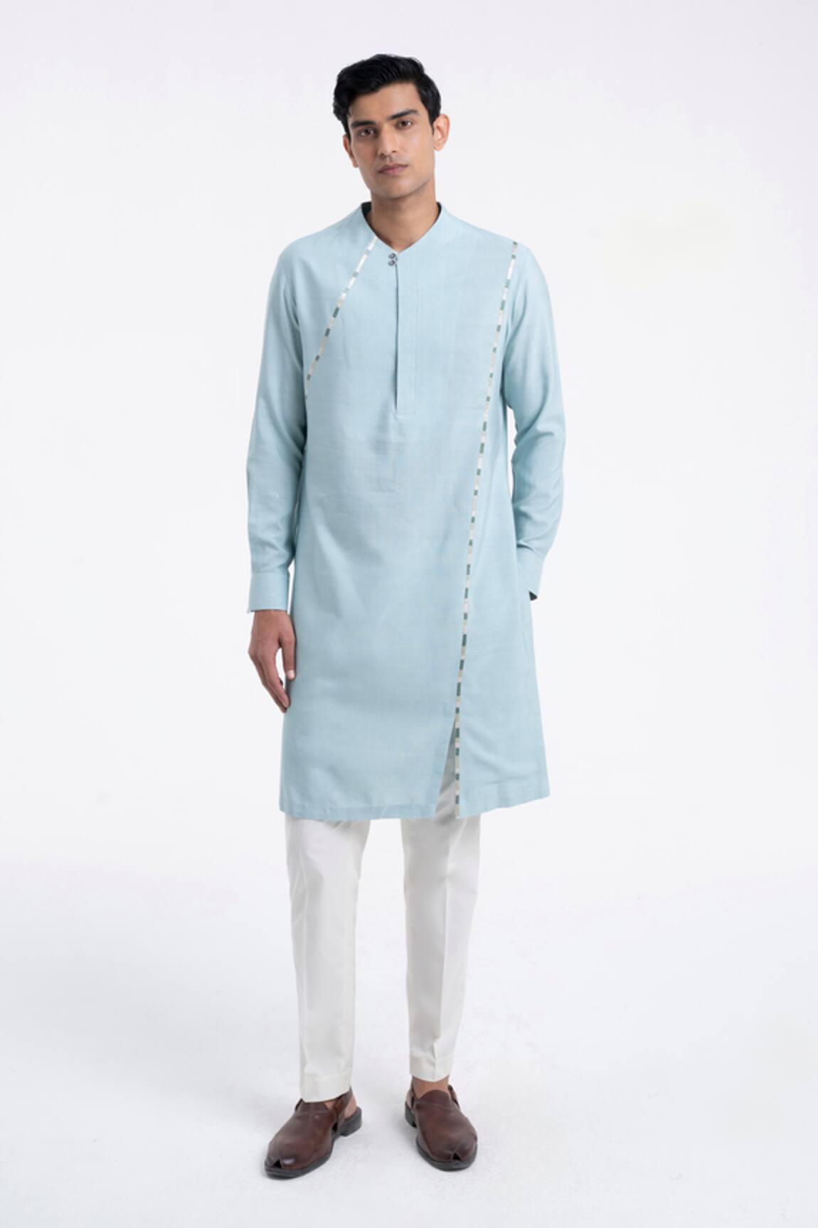 Dhruv Vaish Thread Embroidered Kurta Set