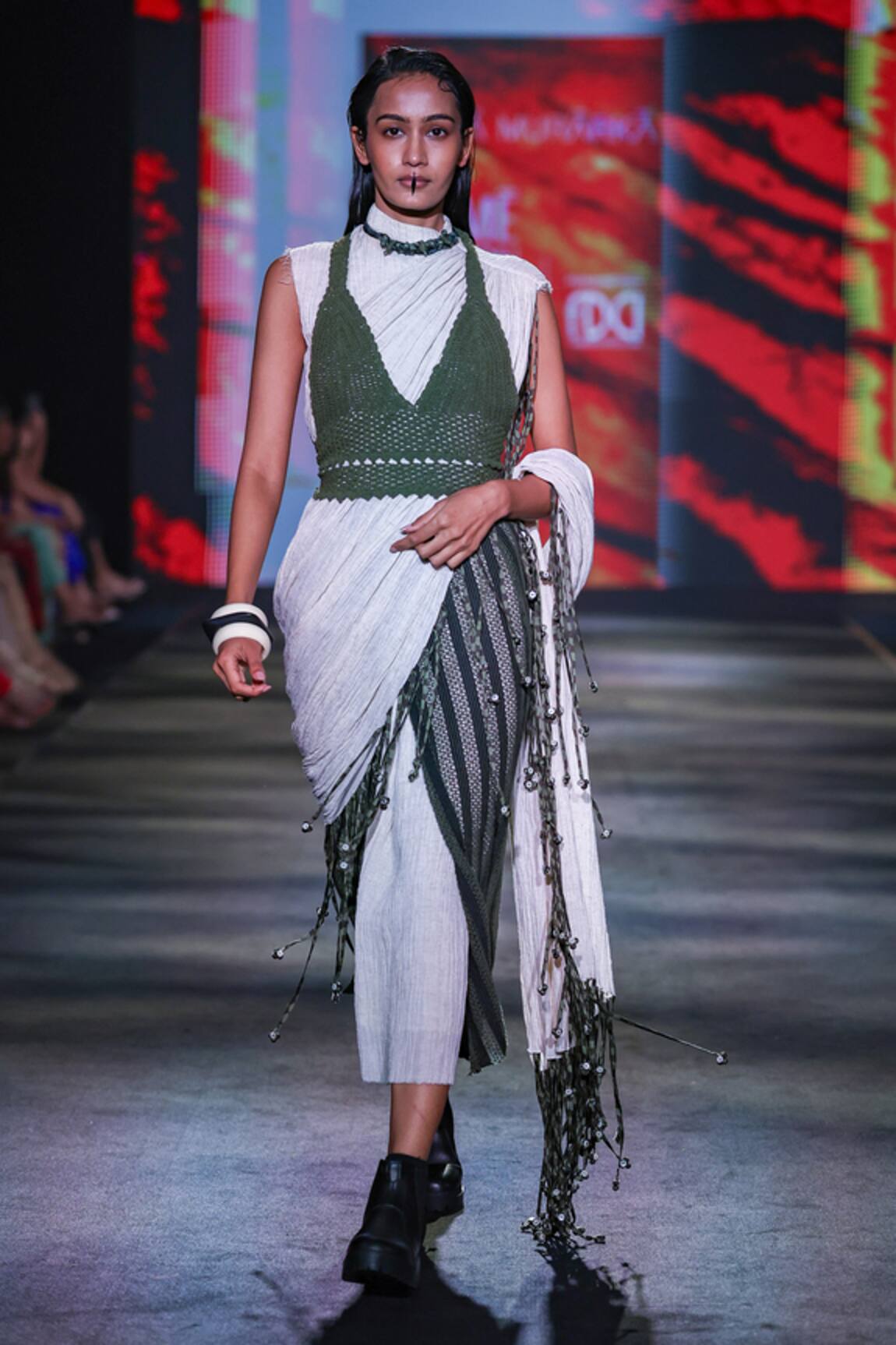 Kritika Murarka Crochet V-Neck Bralette 