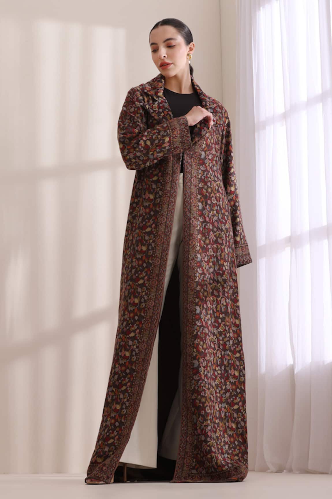Dusala Cora Kani Woven Long Jacket