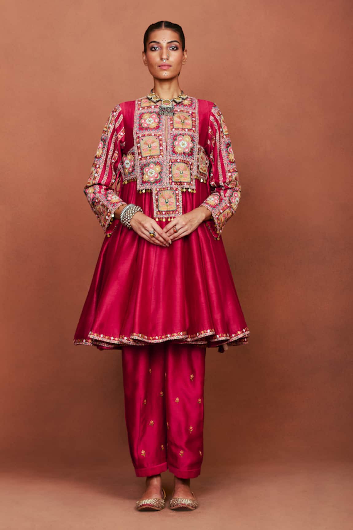 Sue Mue Rai Tribal Anarkali Salwar Set 