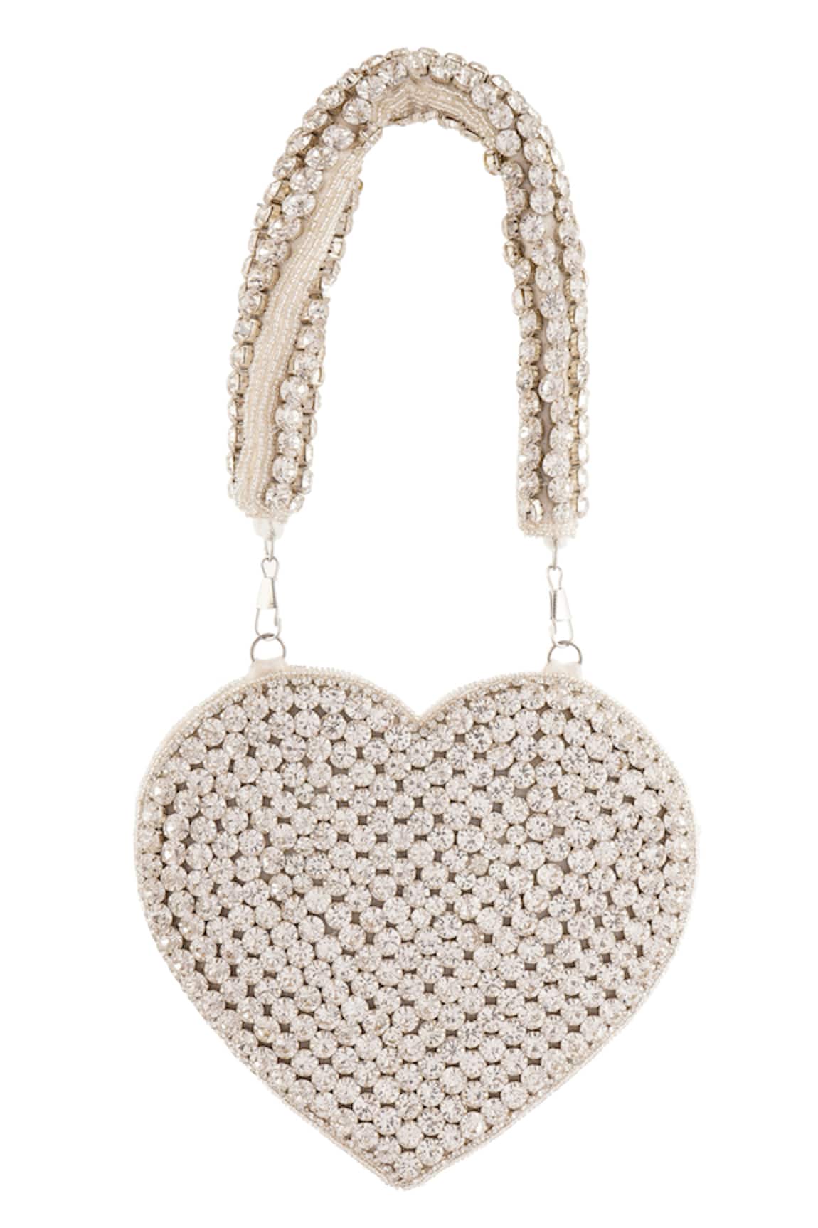 A Clutch Story Queen Of Heart Embellished Clutch