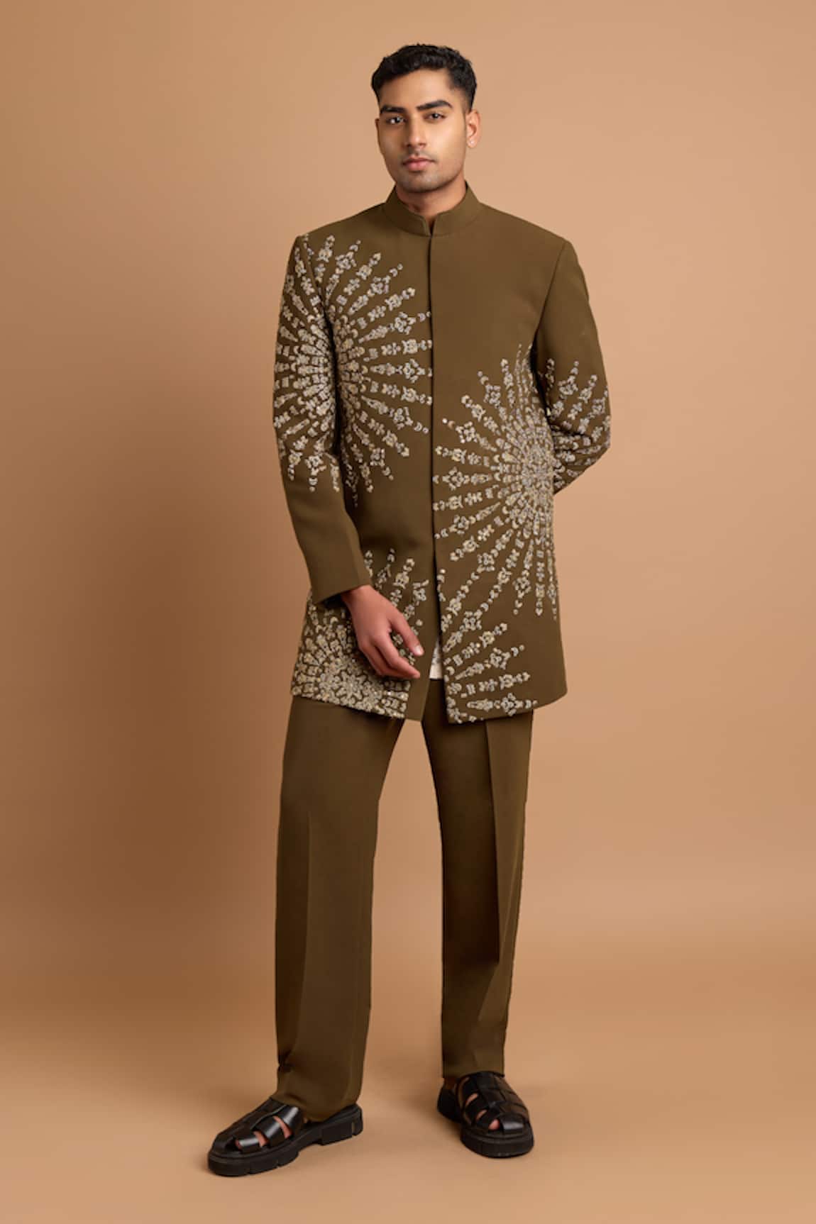 Rohit Doshi Embroidered Bandhgala 