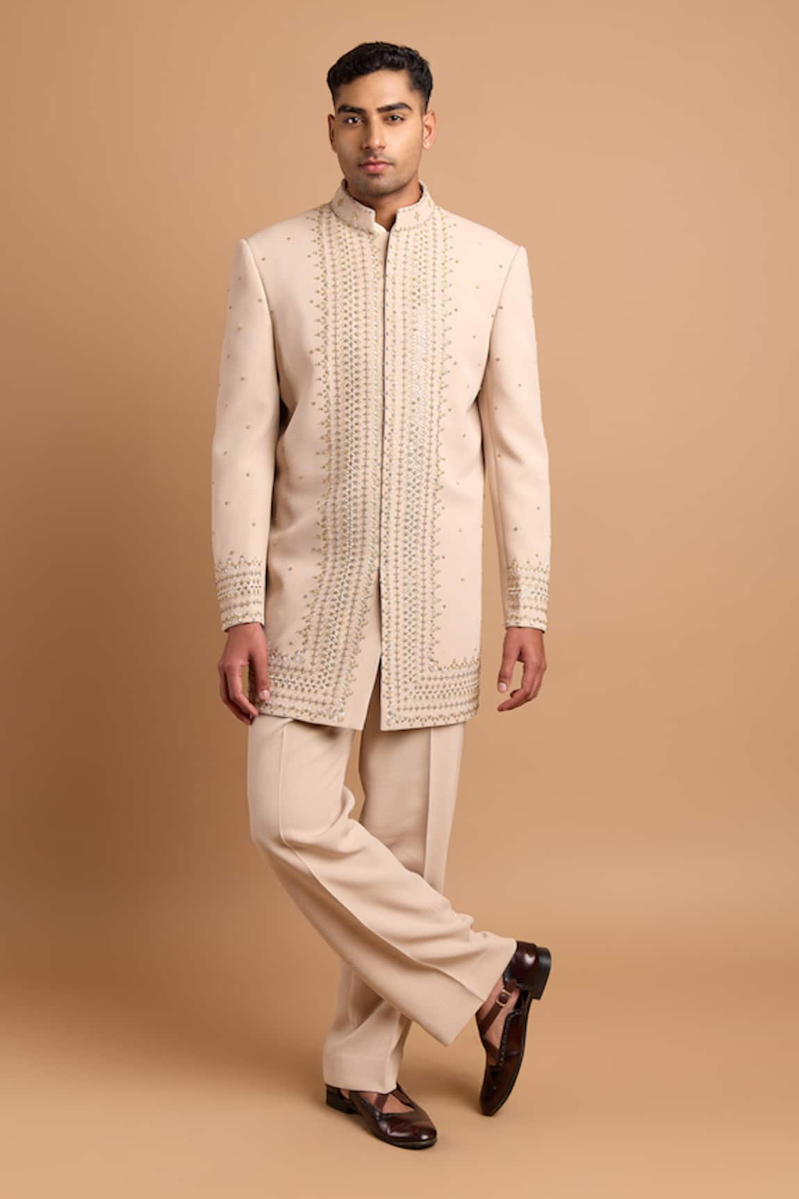 Rohit Doshi Embellished Bandhgala Jacket 