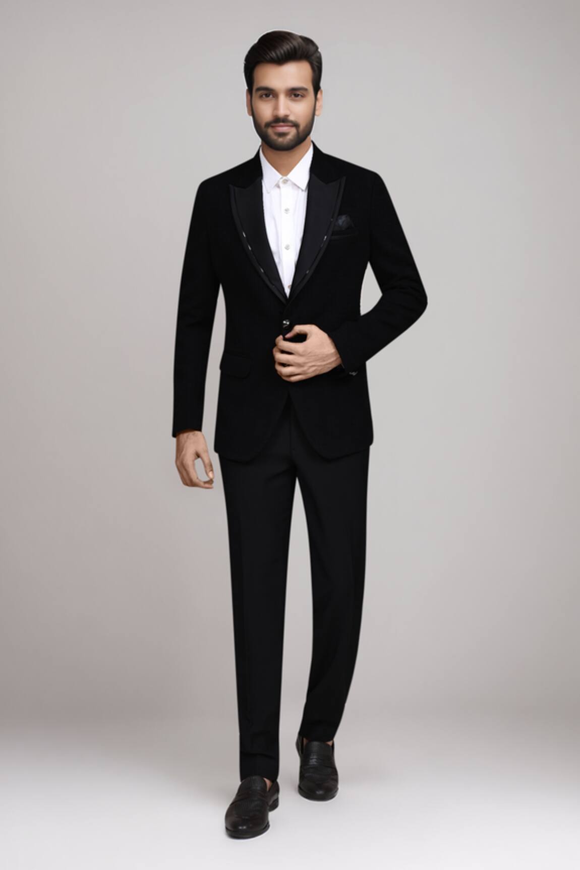 Arihant Rai Sinha Textured Suit With Shirt & Pant