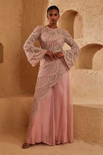 Ridhima Bhasin Alina Embellished Kurta & Palazzo Set 