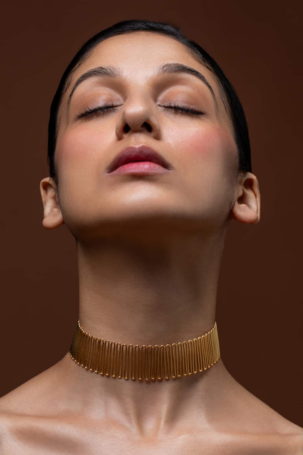 Ethnic Andaz Spiral Meadow Choker