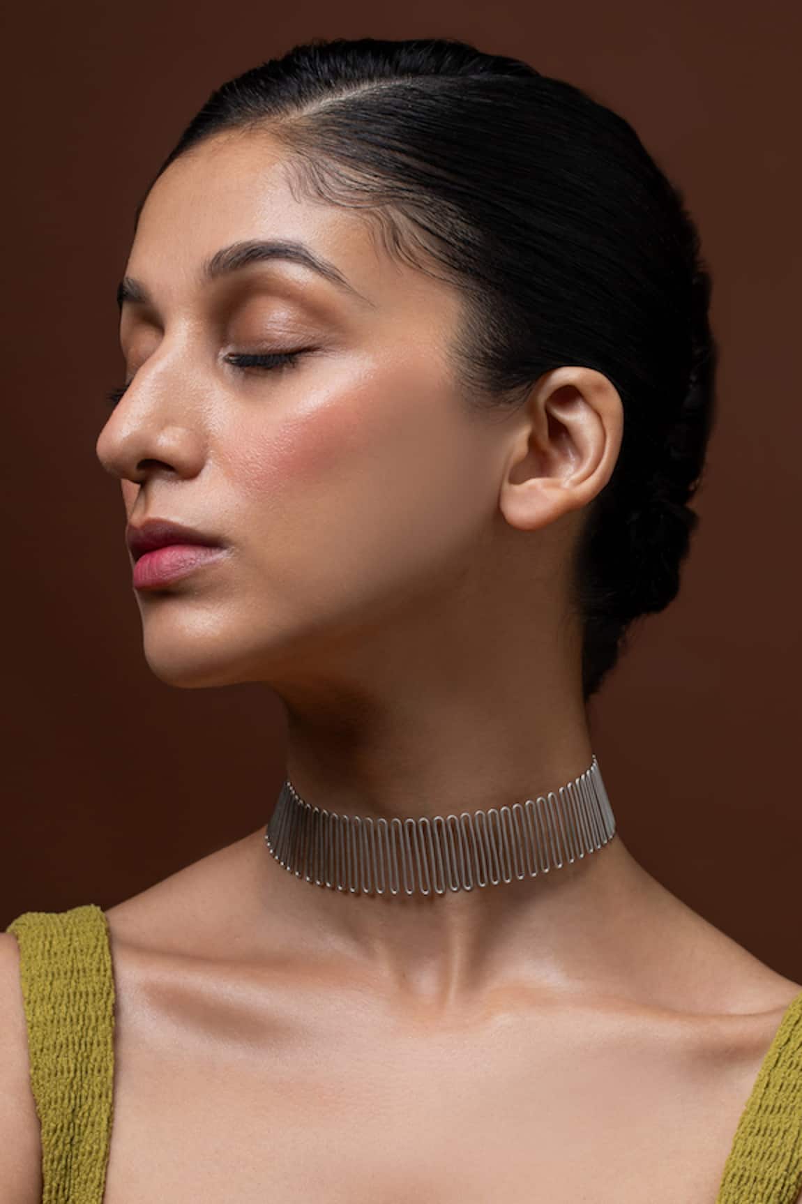 Ethnic Andaz Spiral Meadow Choker