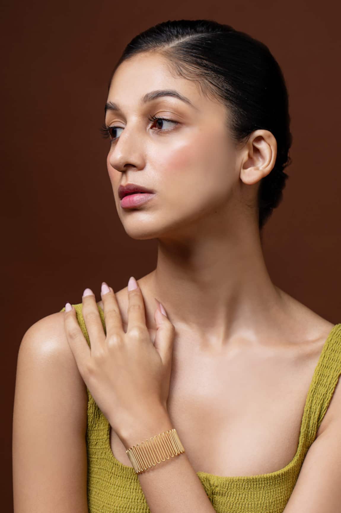 Ethnic Andaz Spiral Meadow Bracelet