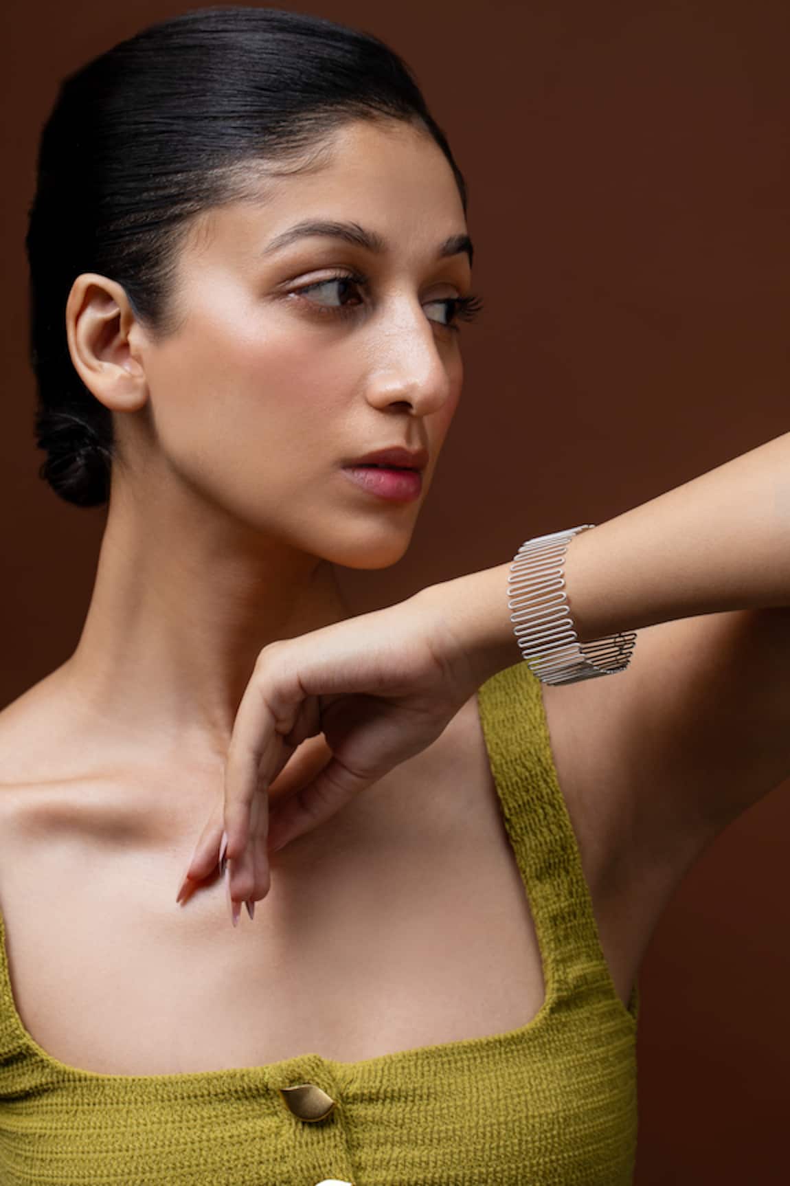 Ethnic Andaz Spiral Meadow Bracelet