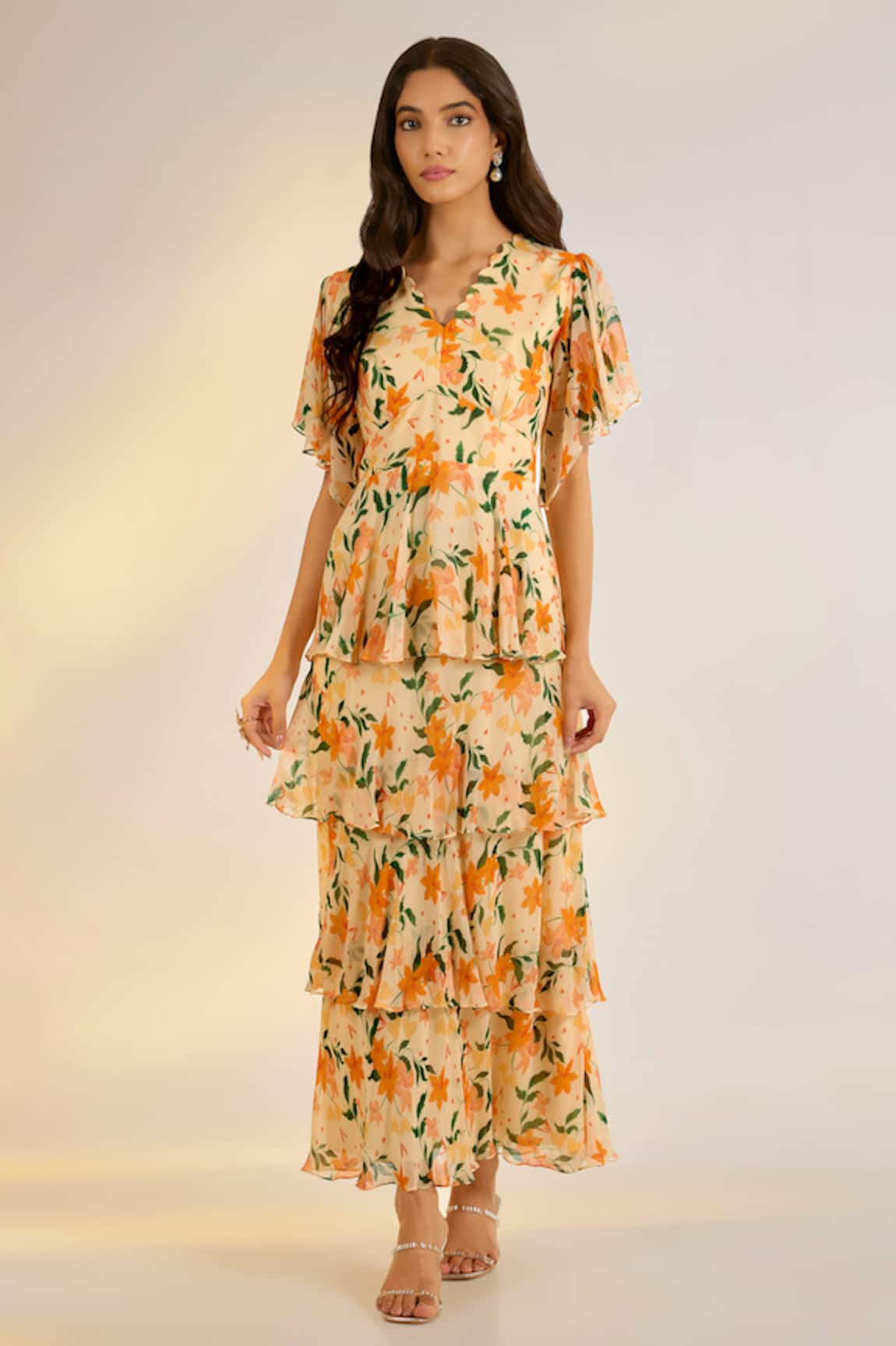 Ewoke Floral Maxi Dress