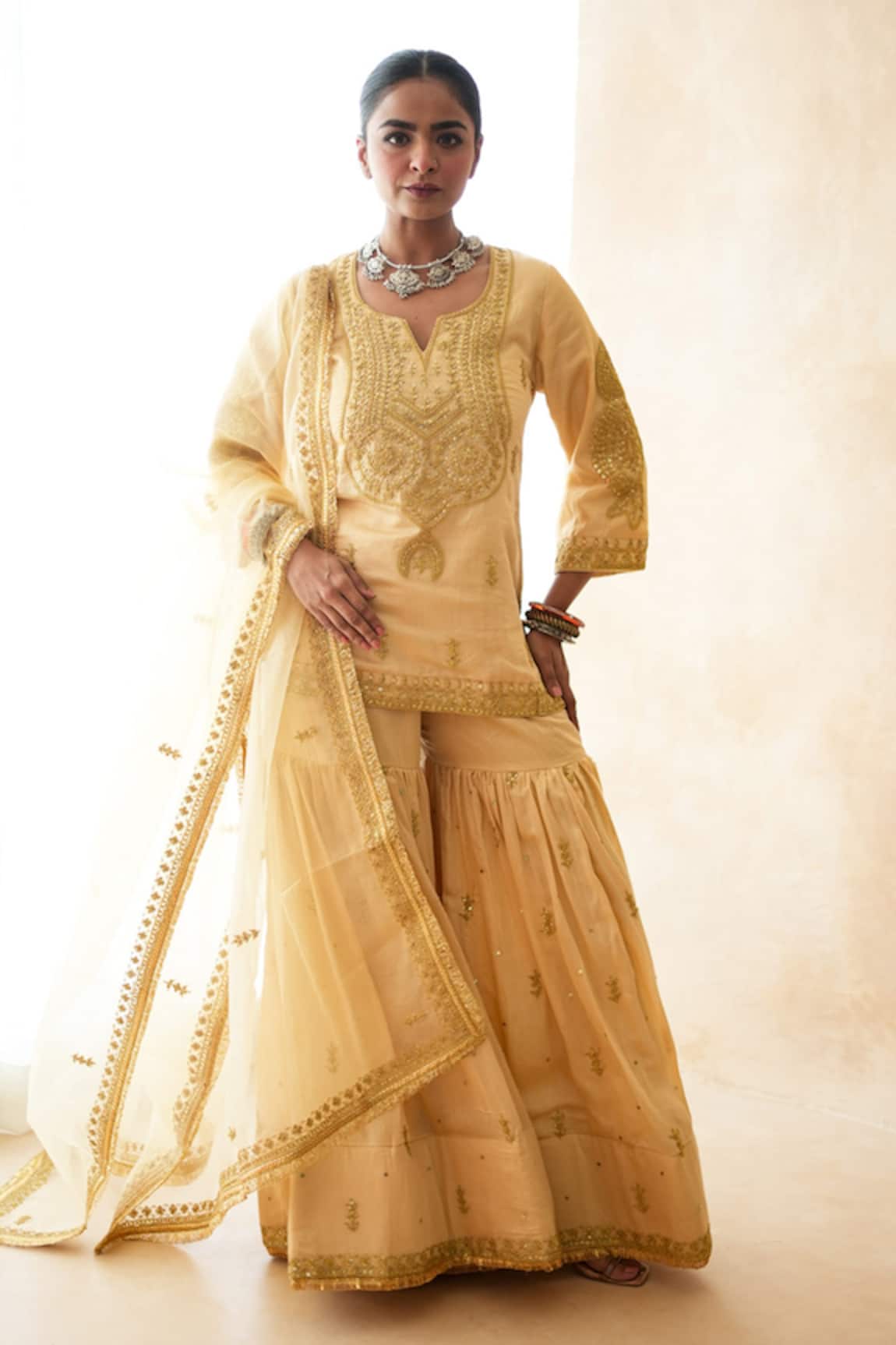 Gulabo Jaipur Omaira Hand Work Kurta Set