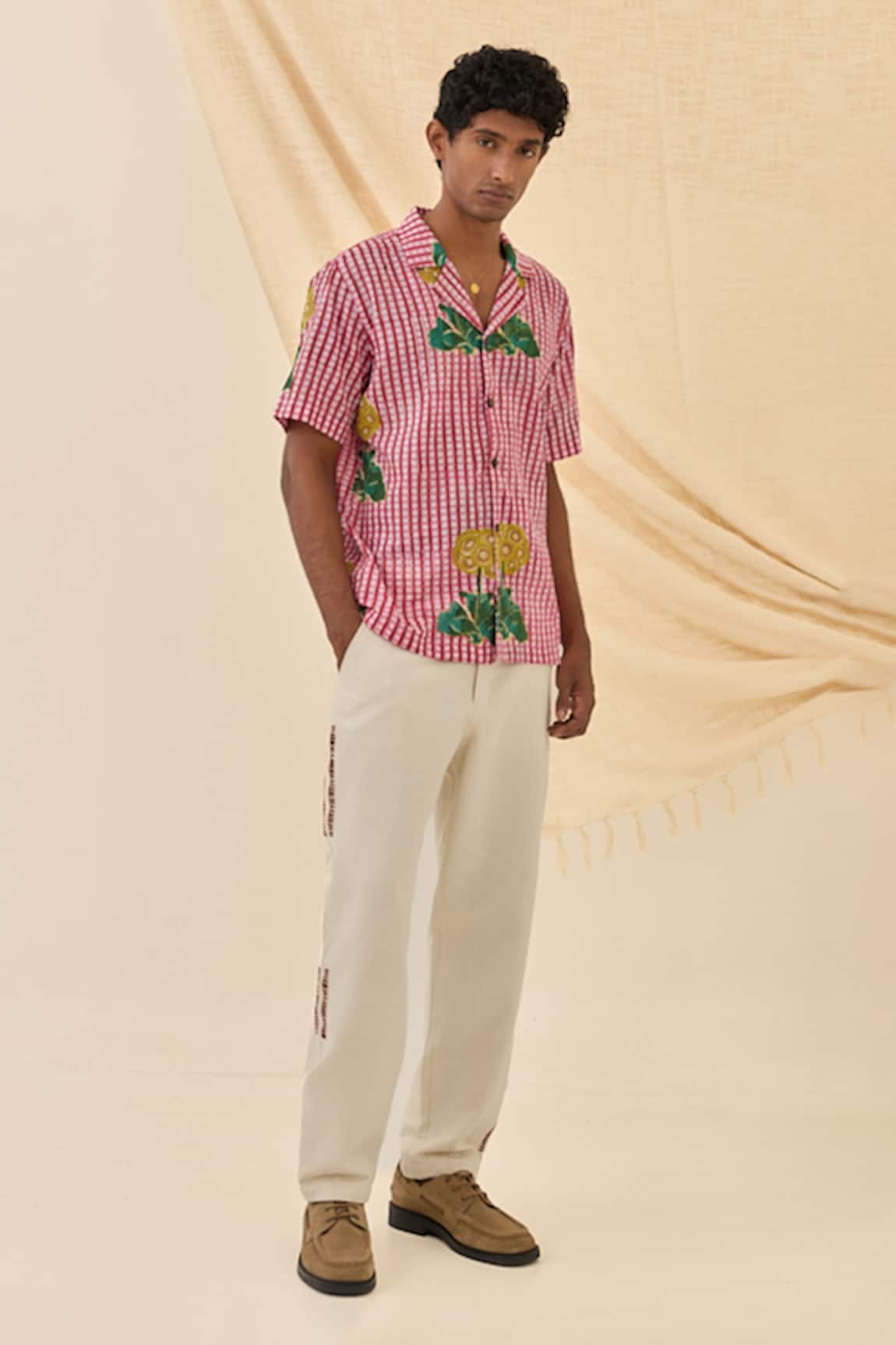 Jodi Lali Floral Pattern Shirt 